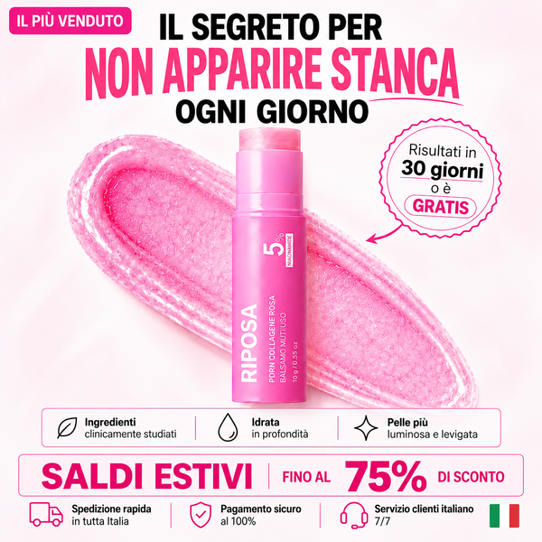 Balsamo rimpolpante e riparatore al collagene